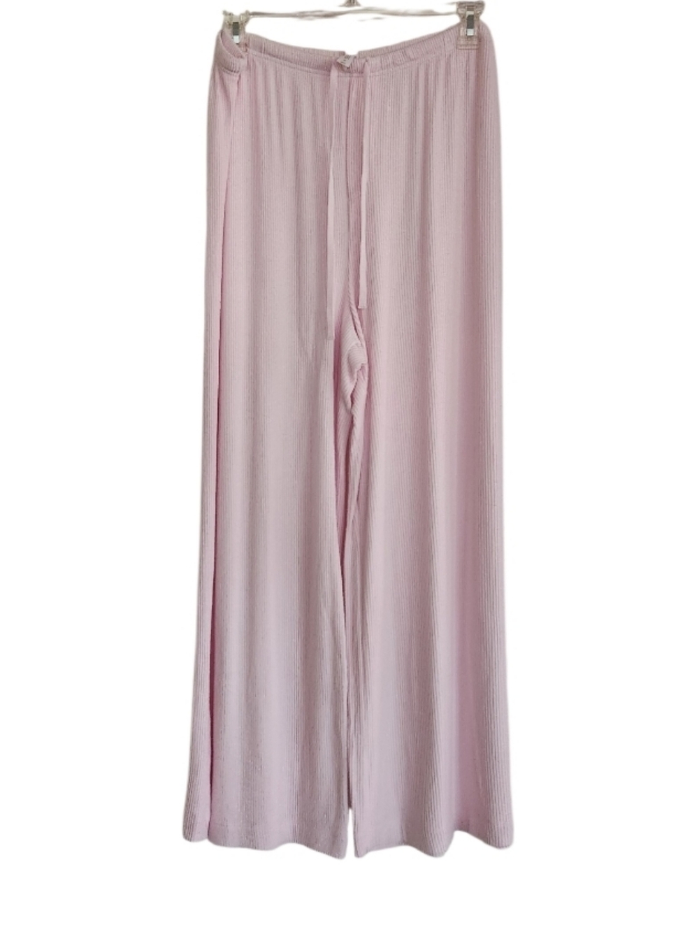 Light Pink Wide-Leg Lounge Pajama Pants Sz 1x Nwt